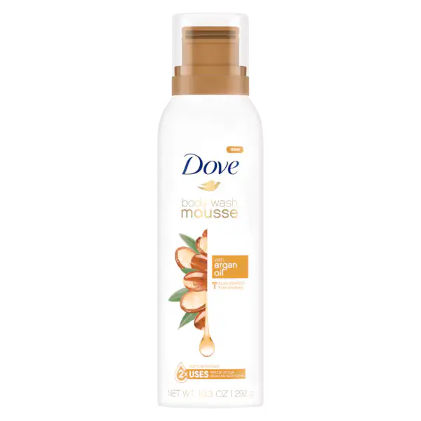 Dove Body Wash Mousse Argan Oil