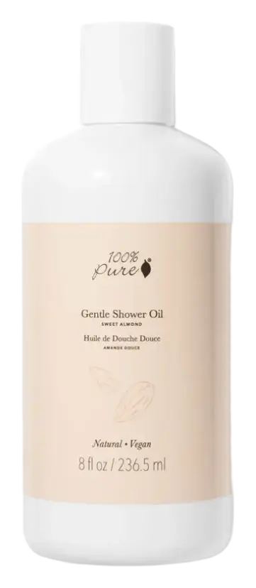 100% Pure Gentle Shower Oil Sweet Almond