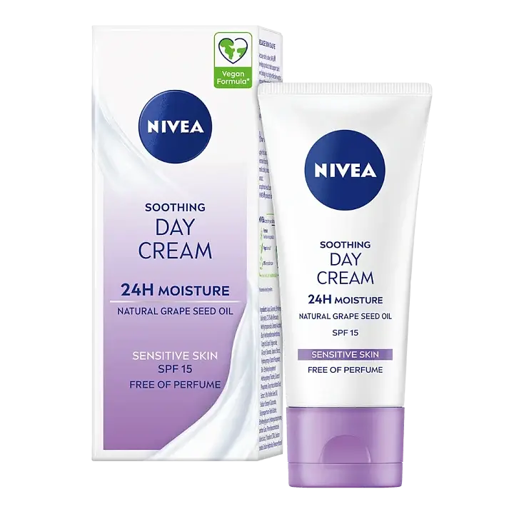 Nivea Soothing Day Cream 24H Moisture Sweden