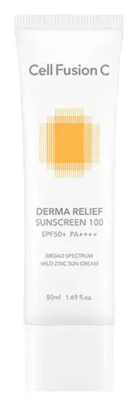 Cell Fusion C Derma Relief Sunscreen 100 SPF50+ PA++++
