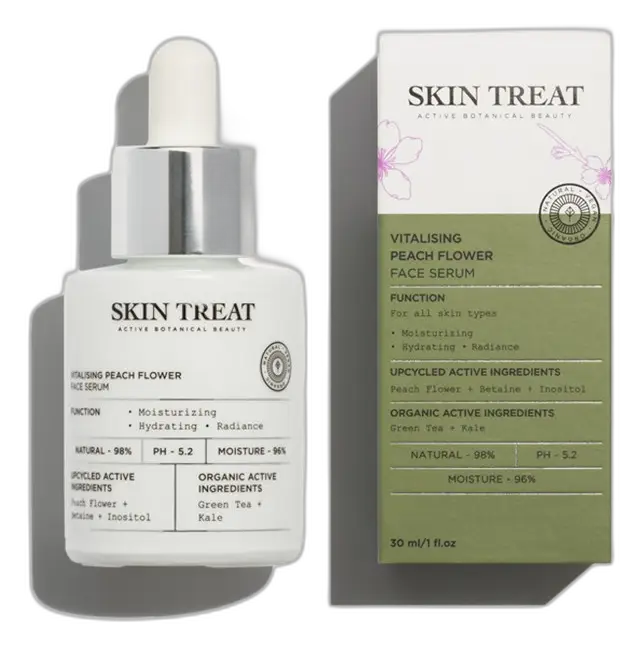 Skin Treat Vitalising Peach Flower Face Serum