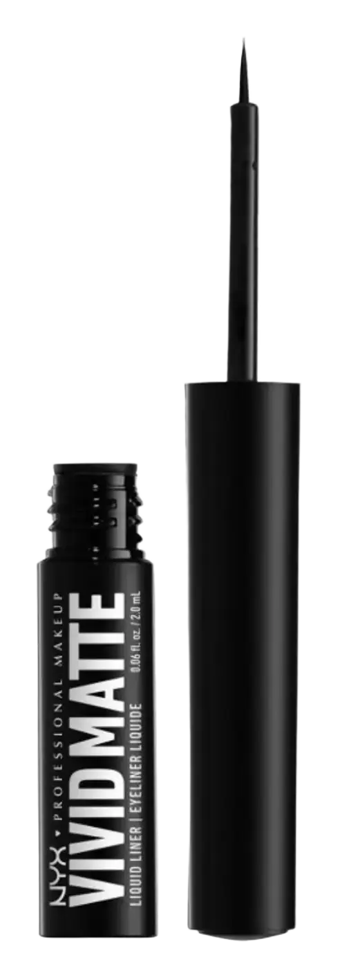 NYX Cosmetics Vivid Matte Liquid Liner Black
