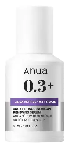 Anua Nano Retinol 0.3% + Niacin Renewing Serum
