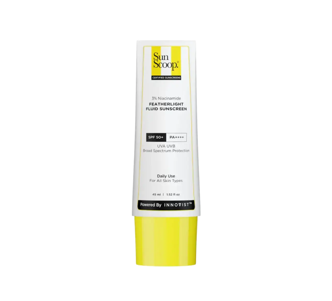 Sunscoop 3% Niacinamide Featherlight Fluid Sunscreen SPF 50+