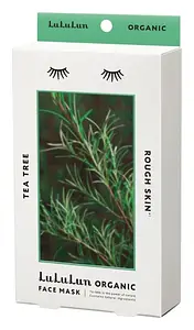 Lululun Organic Sheet Mask Tea Tree For Rough Skin