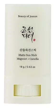 Beauty of Joseon Matte Sun Stick: Mugwort + Camelia SPF 50 PA++++