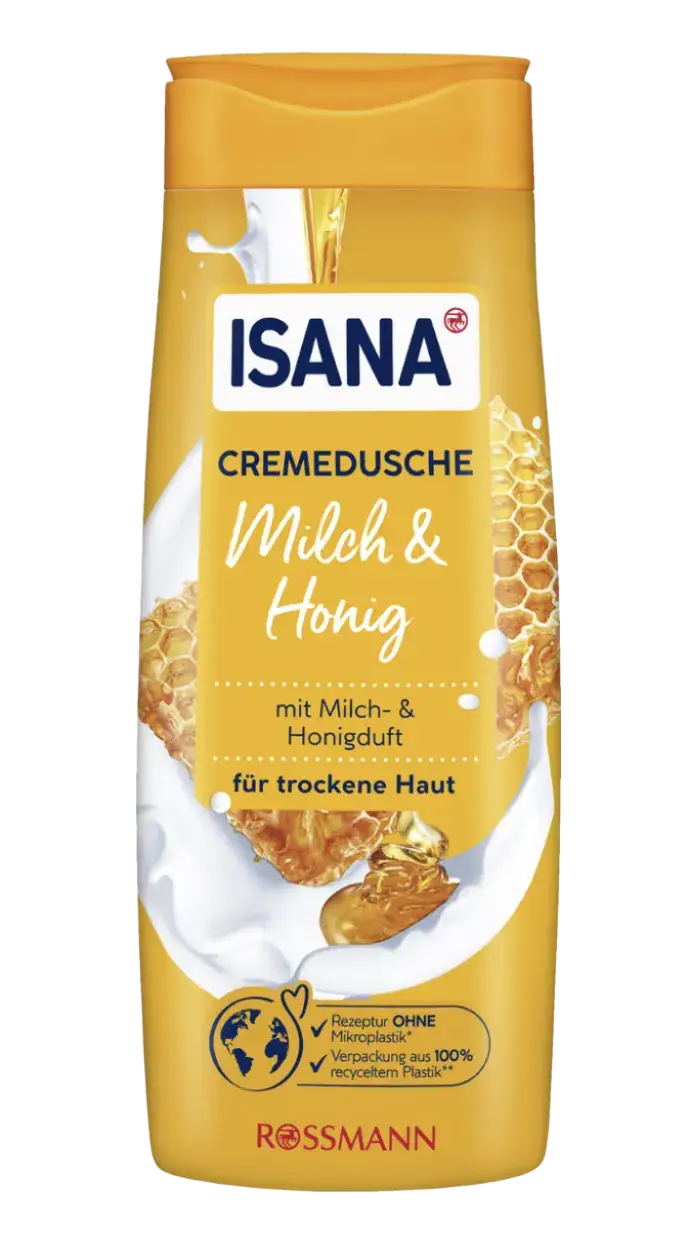 ISANA Milch & Honig Cremedusche