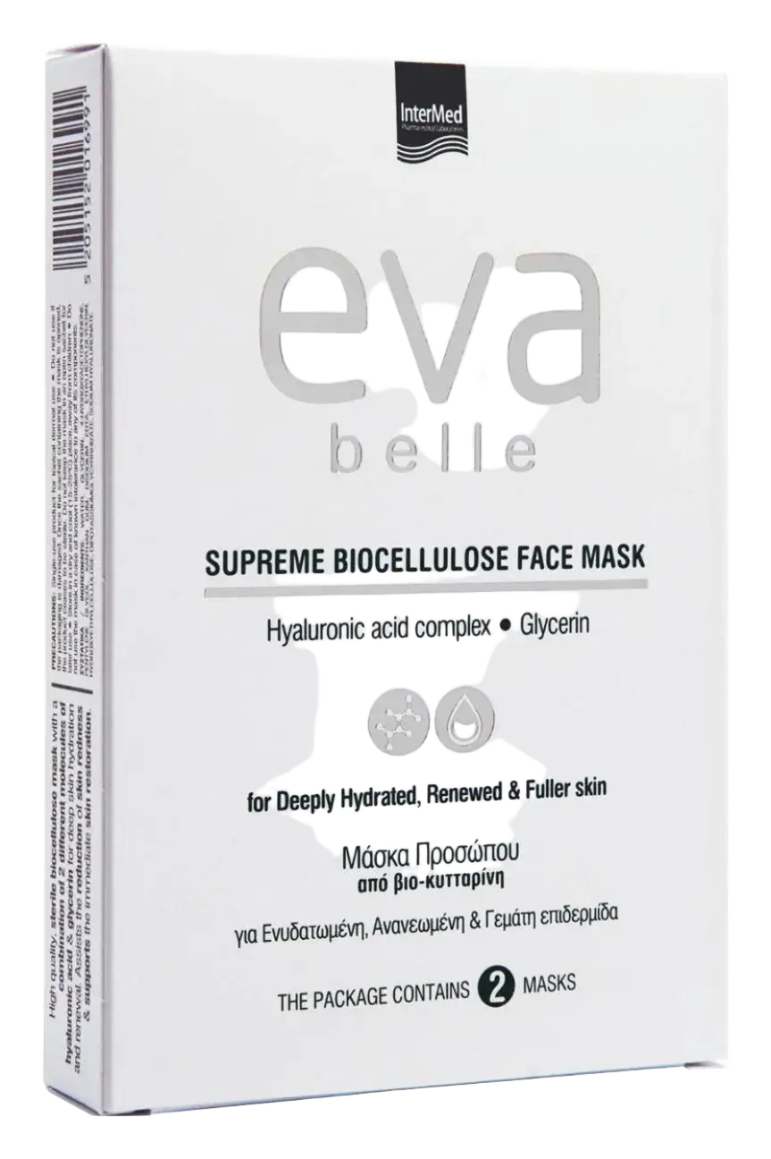 Intermed Eva Belle Supreme Biocellulose Face Mask