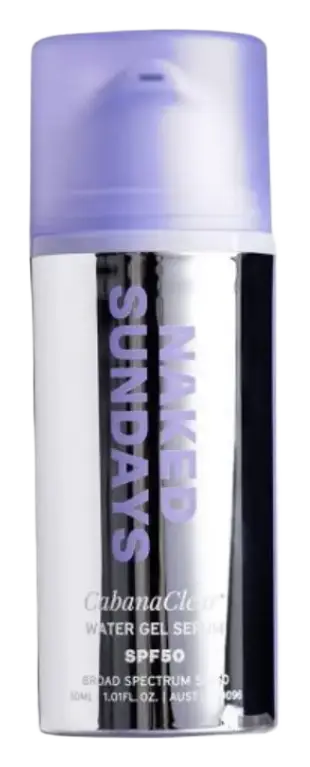 Naked Sundays Cabana Clear Water Gel Serum SPF 50