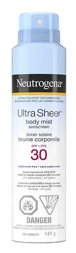 Neutrogena Ultra Sheer Sunscreen Spray SPF 30