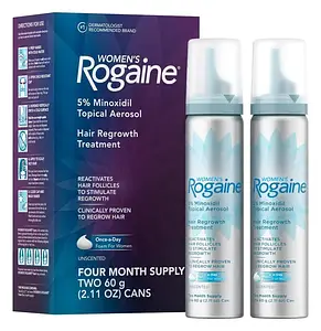 Regaine Women's 5% Minoxidil Topical Aerosol Hair Regrowth Treatment