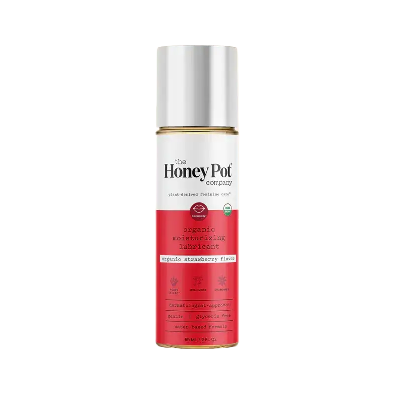 The Honey Pot Organic Moisturizing Lubricant Strawberry