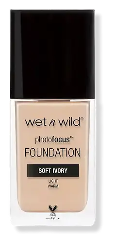 Wet n Wild Photo Focus Matte Foundation Soft Ivory