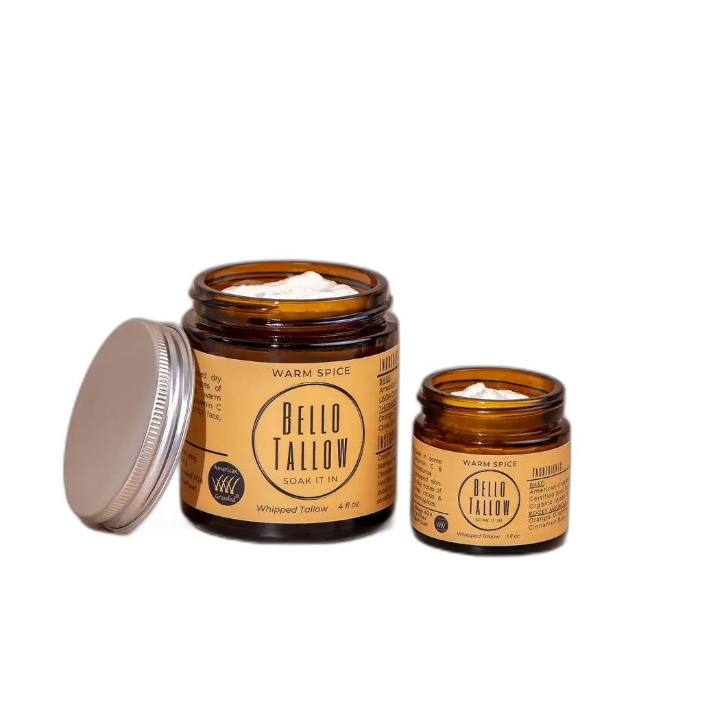 Bello Tallow Whipped Tallow Warm Spice