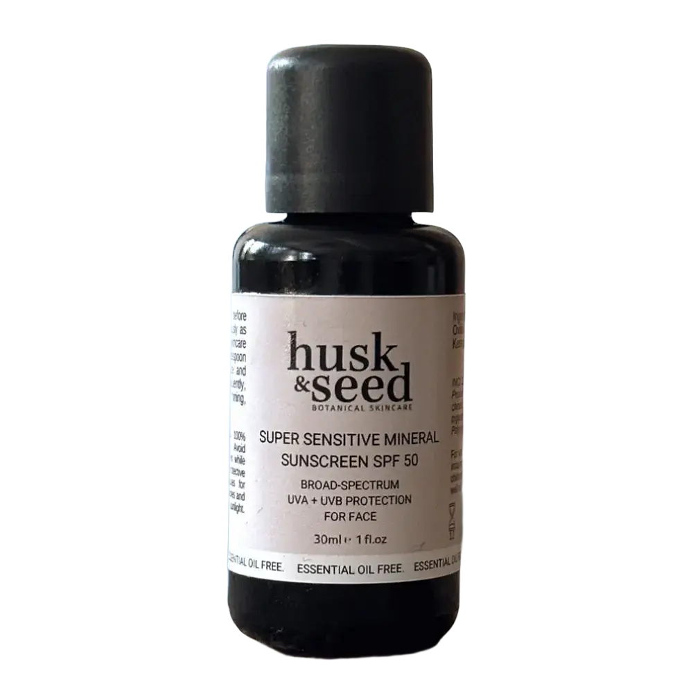 Husk & Seed Super Sensitive Mineral Sunscreen SPF 50