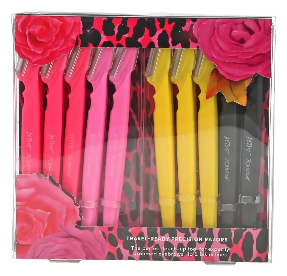 Betsey Johnson Travel-Ready Precision Razors