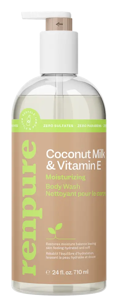 Renpure Coconut Milk & Vitamin E Moisturizing Body Wash