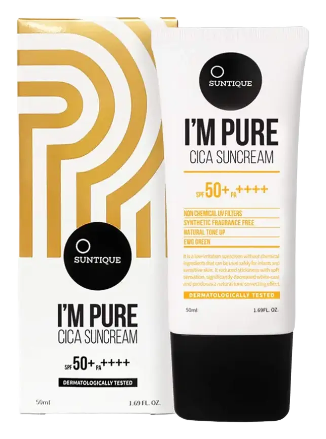 Suntique I'm Pure Cica Suncream SPF 50 PA ++++
