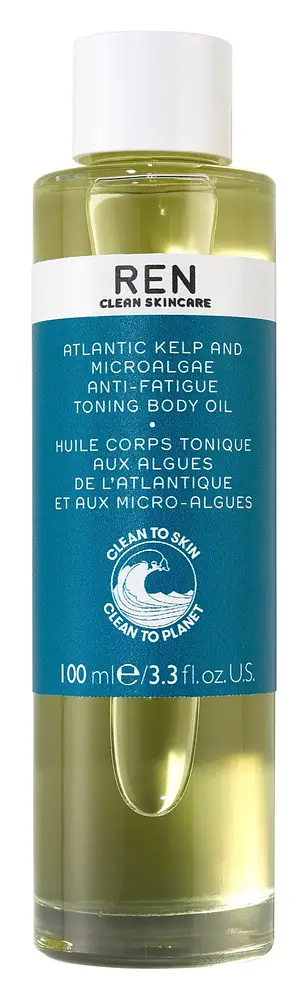 REN Clean Skincare Atlantic Kelp and Microalgae Anti-Fatigue Toning Body Oil
