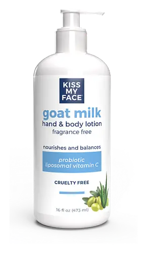 Kiss My Face Goat Milk Hand & Body Lotion Fragrance Free