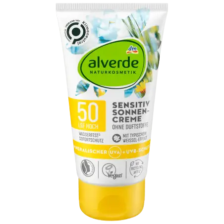 Alverde Naturkosmetik Sensitiv Sonnencreme LFS 50
