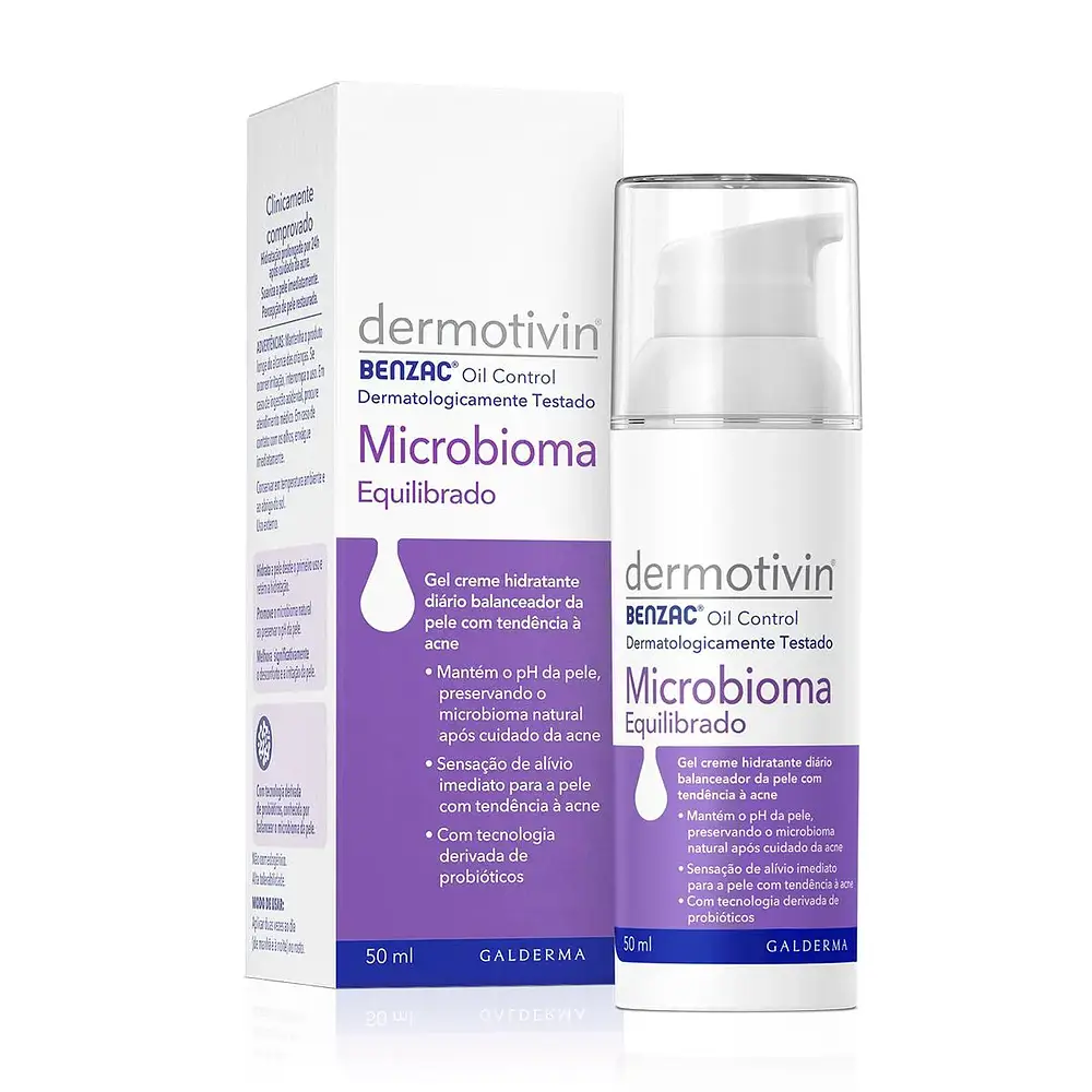 Dermotivin Benzac Oil Control Microbioma Equilibrado
