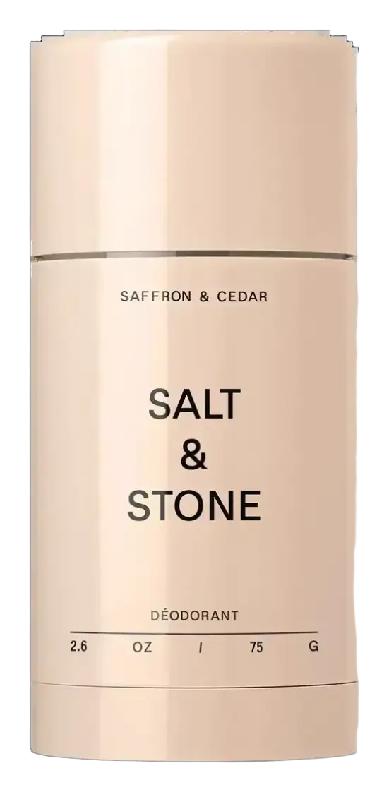 Salt & Stone Natural Deodorant Saffron & Cedar