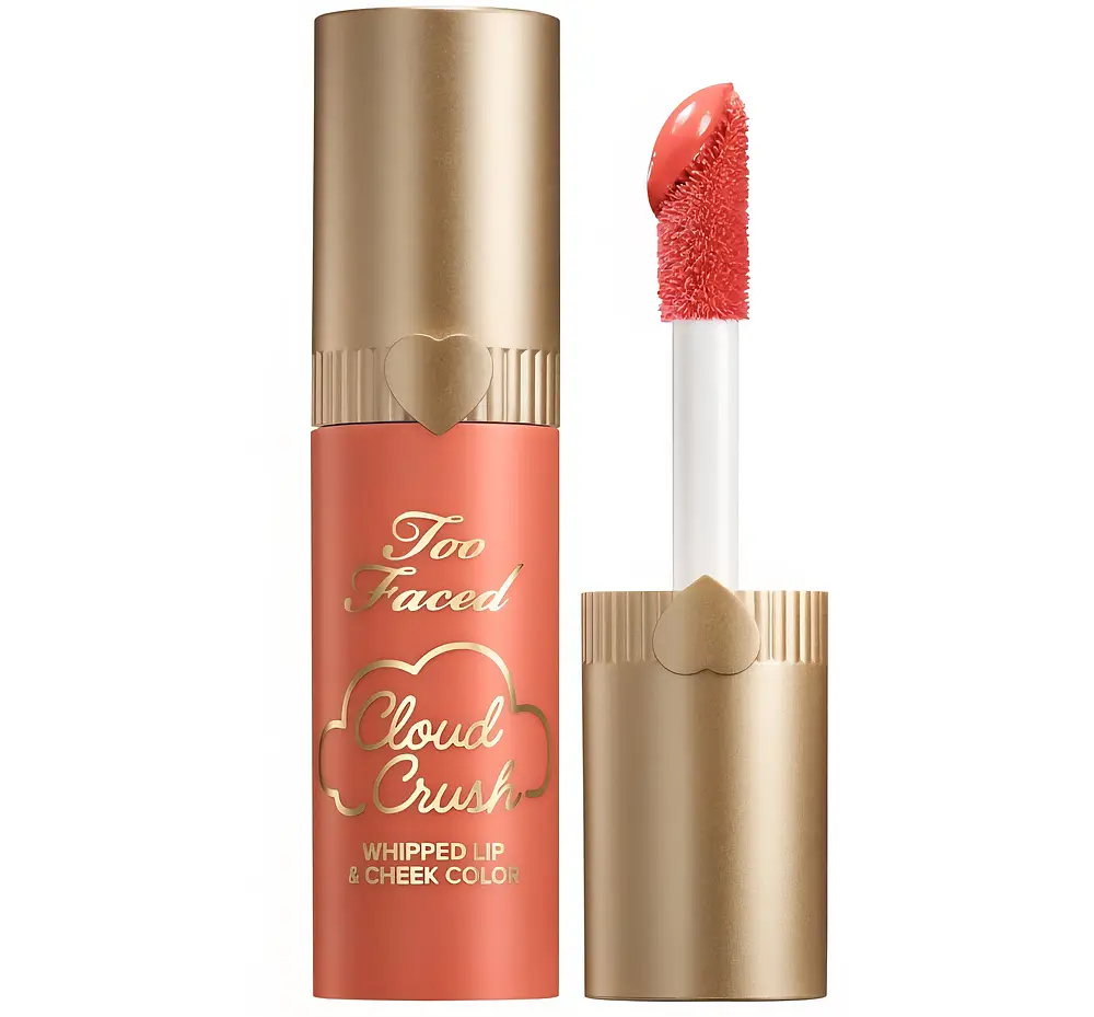 Too Faced Cloud Crush Whipped Lip & Cheek Color Peach Blur