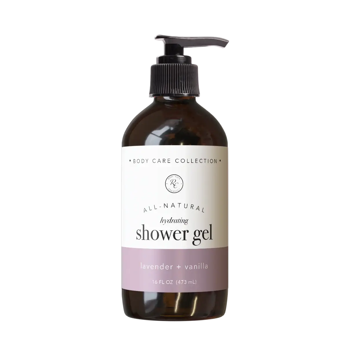 Rowe Casa Organics All-Natural Hydrating Shower Gel Lavender + Vanilla