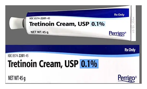 Perrigo Tretinoin Cream, USP 0.1%