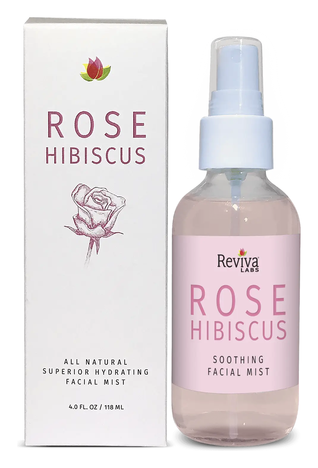 Reviva Labs Rose Hibiscus Soothing Facial Mist