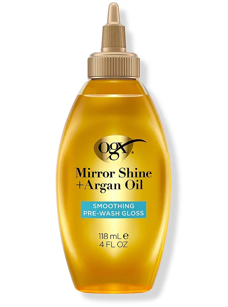 OGX Beauty Mirror Shine + Argan Oil Smoothing Pre-Wash Gloss