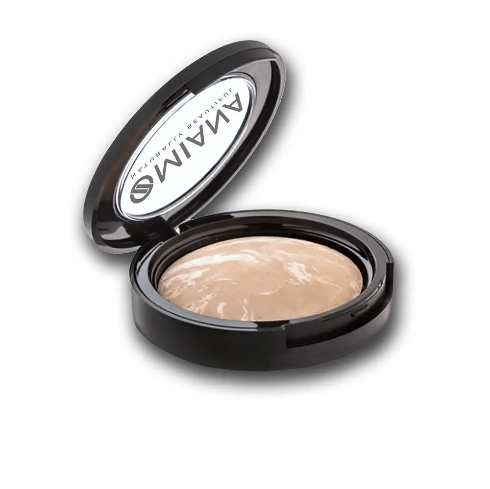 Omiana Adaptive Pressed Powder Foundation - Titanium Dioxide-Free Beige