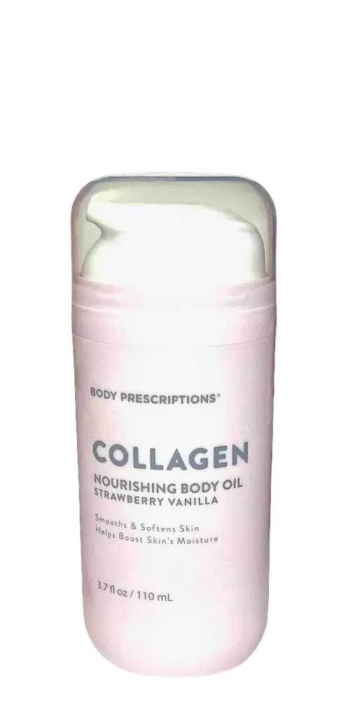 Body Prescriptions Collagen Nourishing Body Oil Strawberry Vanilla