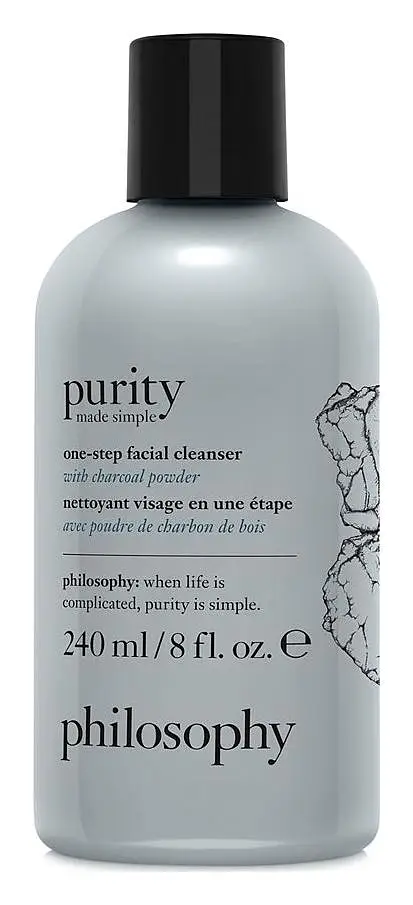 Philosophy Purity Made Simple One-Step Facial Cleanser With Charcoal Powder