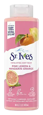 St. Ives Exfoliating Body Wash Pink Lemon & Mandarin Orange