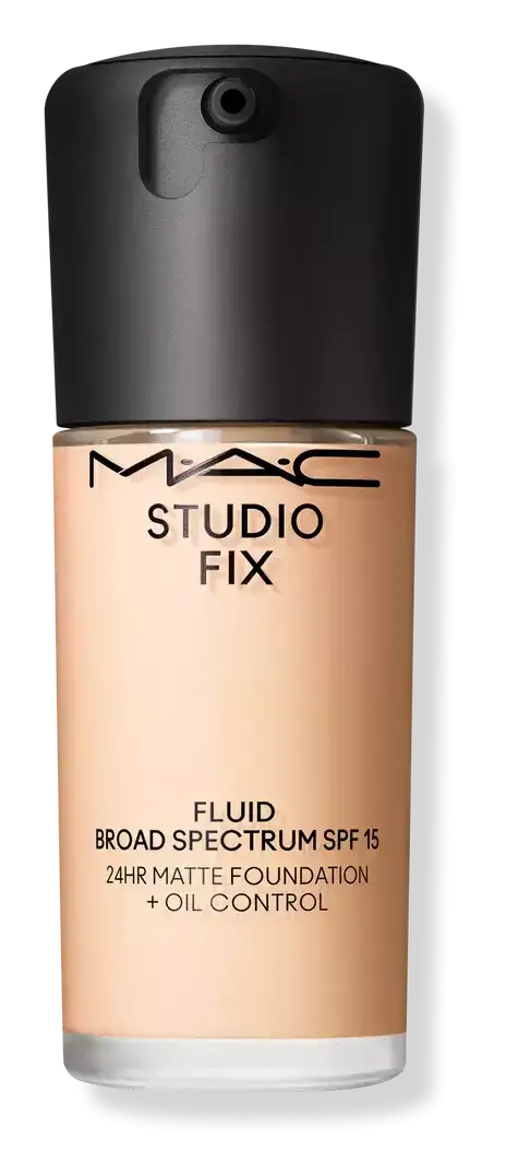 Mac Cosmetics Studio Fix Fluid SPF 15 24HR Matte Foundation + Oil Control NW15
