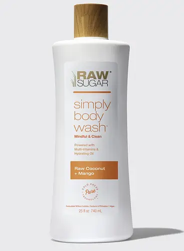 Raw Sugar Simply Body Wash Raw Coconut + Mango