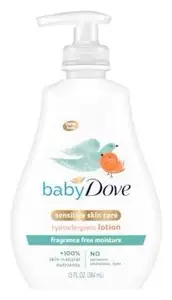 Dove Fragrance Free Moisture Baby Lotion