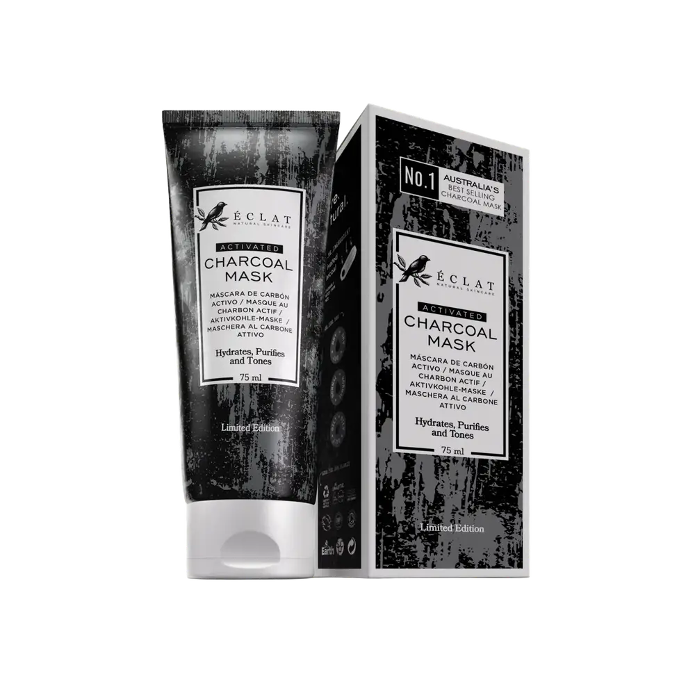 Eclat Natural Skincare Activated Charcoal Mask