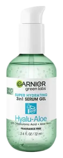 Garnier Hyalu-Aloe Super Hydrating 3 in 1 Serum Gel with Hyaluronic Acid + Aloe Vera