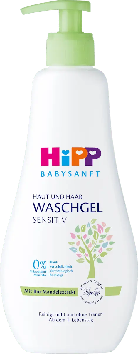 Hipp Baby Haut Und Haar Waschgel Sensitiv