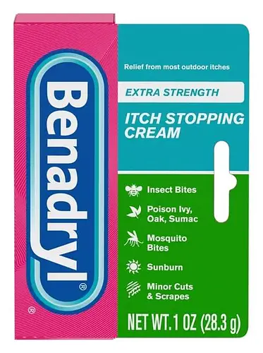 Benadryl Extra Strength Anti-Itch Topical Analgesic Cream