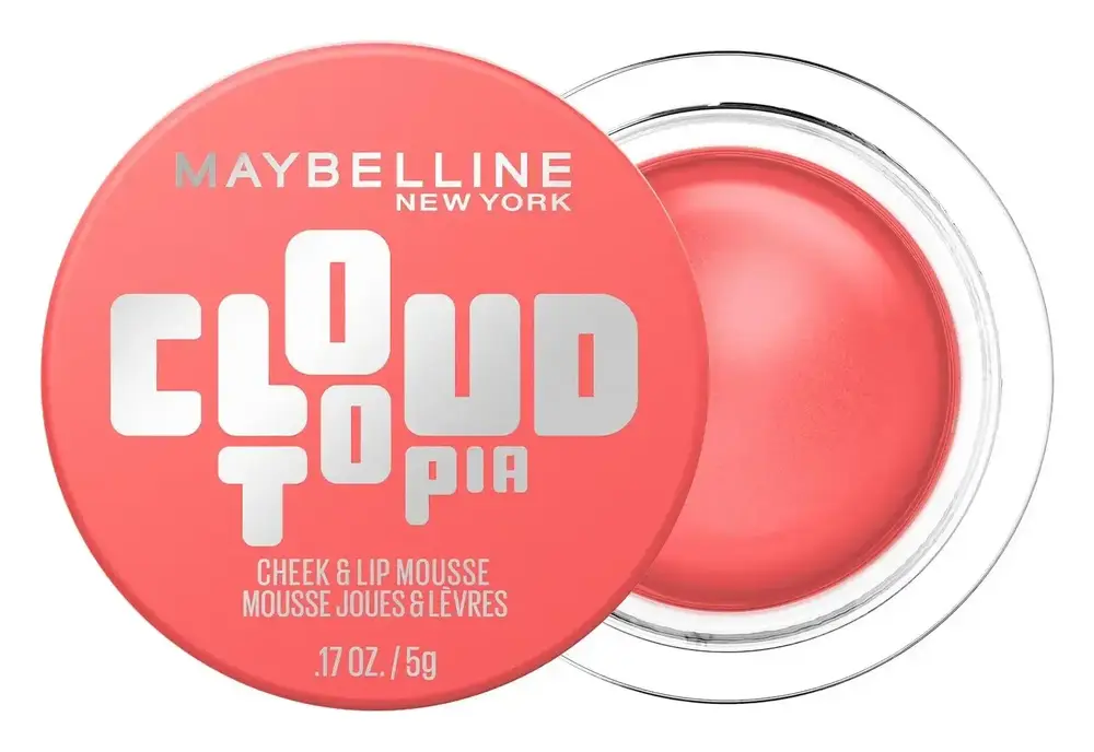 Maybelline Cloudtopia Cheek & Lip Mousse Blush Coral Illusion