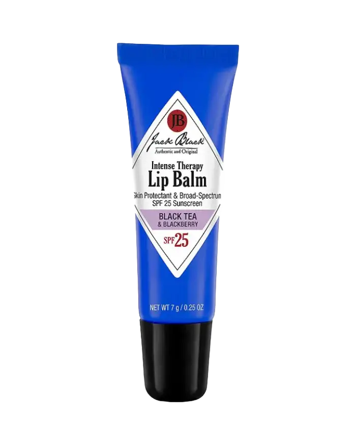Jack Black Intense Therapy Lip Balm SPF 25 Black Tea & Blackberry