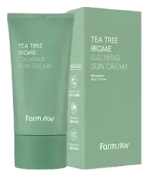 Farm Stay Tea Tree Biome Calming Sun Cream SPF50+ PA++++