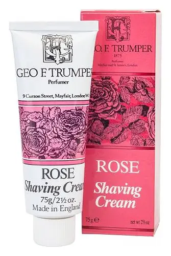 Geo F Trumper Rose Shaving Cream Tube