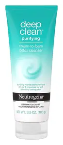 Neutrogena Deep Clean Purifying Cream-to-Foam Detox Cleanser