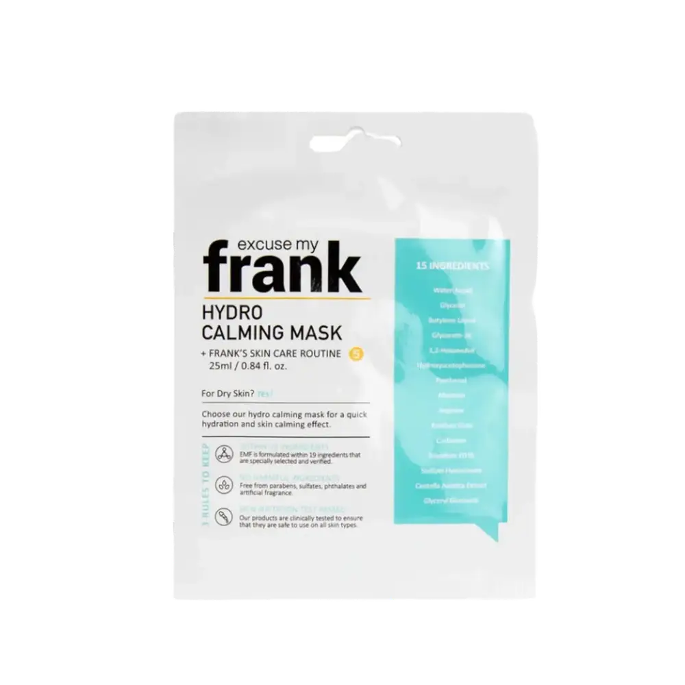 excuse my frank Hydro Calming Mask