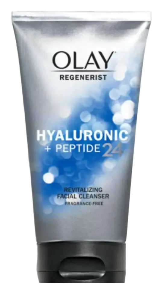 Olay Regenerist Hyaluronic + Peptide 24 Revitalizing Facial Cleanser